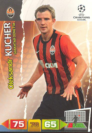 Oleksandr Kucher - Panini Adrenalyn XL CL 11/12 - FC Shakhtar Donetsk