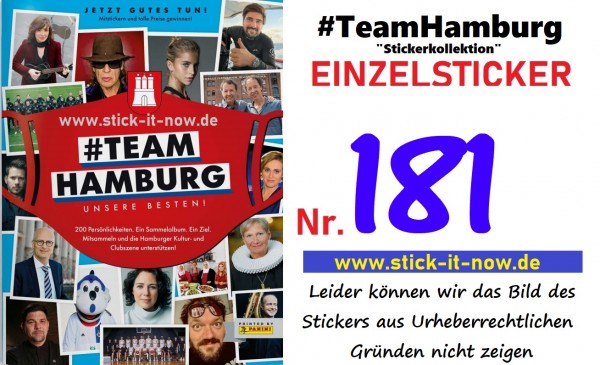 #TeamHamburg "Sticker" (2021) - Nr. 181