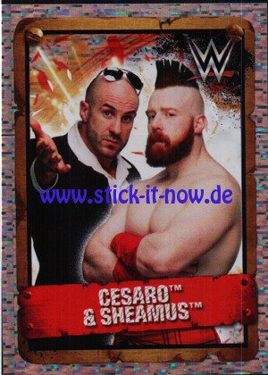 WWE "The Ultimate Collection" Sticker (2017) - Nr. 160 (GLITZER)