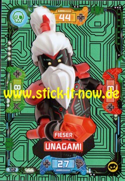 Lego Ninjago Trading Cards - SERIE 5 (2020) - Nr. 102 ( Neon Karte )