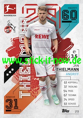 Topps Match Attax Bundesliga 2021/22 - Nr. 213