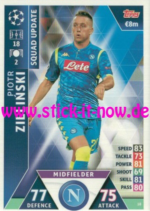 Match Attax CL 18/19 "Road to Madrid" - Nr. 18