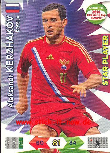 Panini Adrenalyn XL Road to WM 2014 - Aleksandr KERZHAKOV