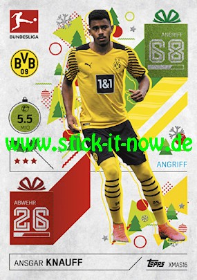 Topps Match Attax Bundesliga 2021/22 - Nr. XMAS 16