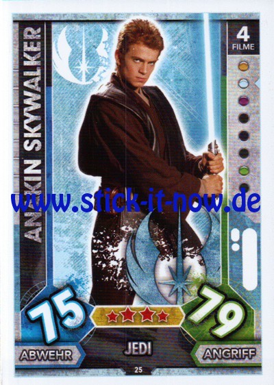 Topps Star Wars FORCE ATTAX UNIVERSE (2017) - Nr. 25