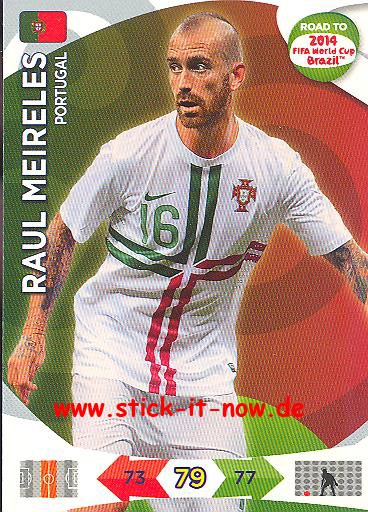 Panini Adrenalyn XL Road to WM 2014 - RAUL MEIRELES