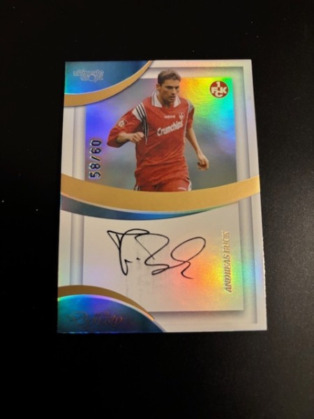 125 Jahre 1. FC Kaiserslautern (2025) - On-Card Signature - Andreas Buck 58/60 (DEFEKT)