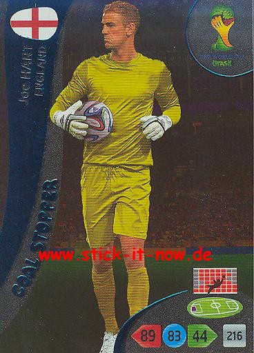 Panini Adrenalyn XL Brasil WM 2014 - Goal Stoppers - Joe HART