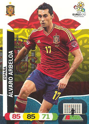 Panini EM 2012 - Adrenalyn XL - Alvaro Arbeloa - Spanien