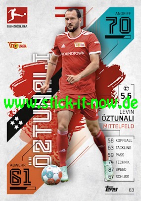Topps Match Attax Bundesliga 2021/22 - Nr. 63