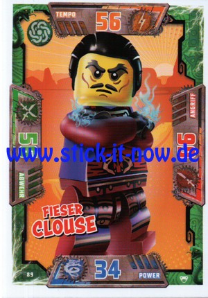 Lego Ninjago Trading Cards - SERIE 2 (2017) - Nr. 89