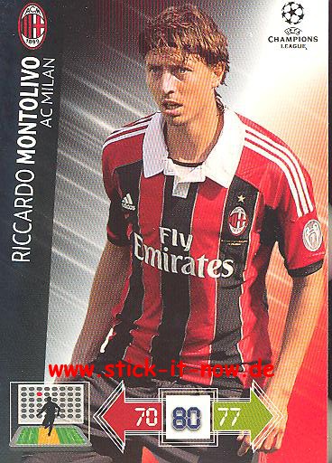 Panini Adrenalyn XL CL 12/13 - AC Mailand - Riccardo Montolivo