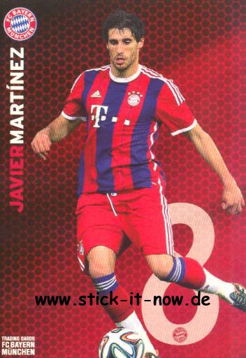 PANINI - FC BAYERN MÜNCHEN TRADING CARDS 2015 - Nr. 46