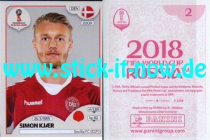 Panini WM 2018 Russland "Sticker" INT/Edition - Nr. 244