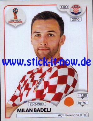 Panini WM 2018 Russland "Sticker" - Nr. 326