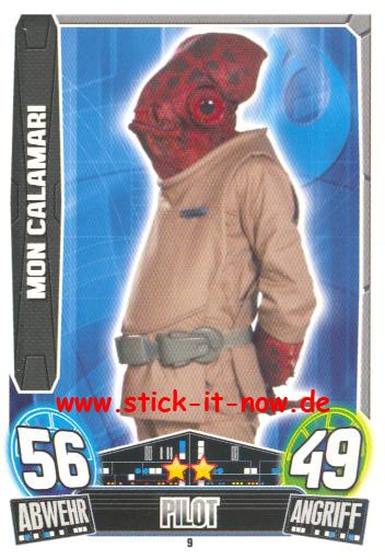 Force Attax Movie Collection - Serie 3 - MON CALAMARI - Nr. 9