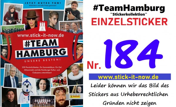 #TeamHamburg "Sticker" (2021) - Nr. 184