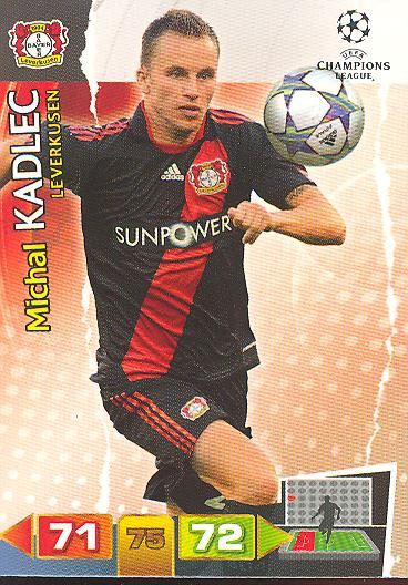 Michal Kadlec - Panini Adrenalyn XL CL 11/12 - Bayer 04 Leverkusen