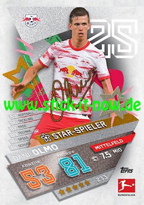 Topps Match Attax Bundesliga 2021/22 - Nr. 233 ( Star-Spieler )