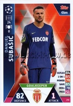 Match Attax Champions League 18/19 - Nr. 290