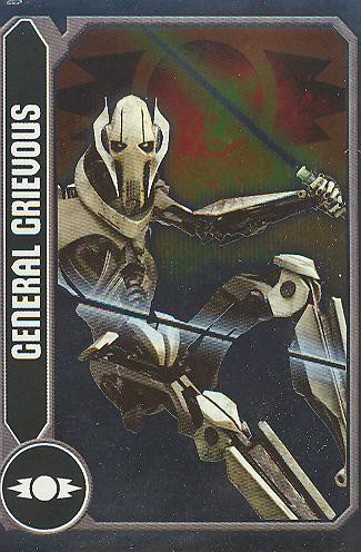 Star Wars Movie Sticker (2012) - GENERAL GRIEVOUS - Nr. 44