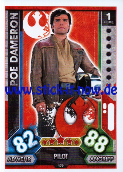 Topps Star Wars FORCE ATTAX UNIVERSE (2017) - Nr. 179