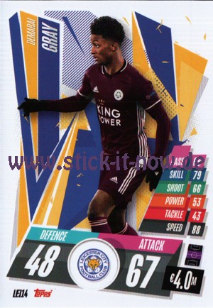 Match Attax Champions League 2020/21 - Nr. LEI 14