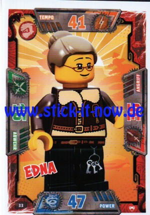 Lego Ninjago Trading Cards - SERIE 2 (2017) - Nr. 33