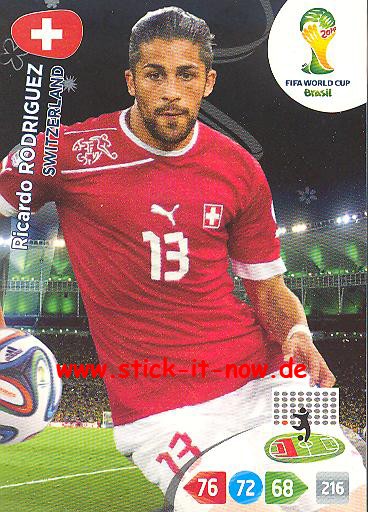 Panini Adrenalyn XL Brasil WM 2014 - Ricardo RODRIGUEZ