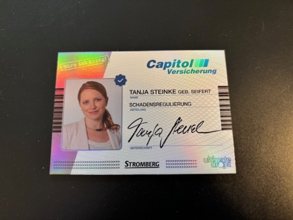 Stromberg "Chefsammlung" (2025) - On-Card Signature "Tanja Steinke" 20/35
