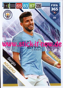 Panini FIFA 365 Adrenalyn XL (2019) - Nr. 26