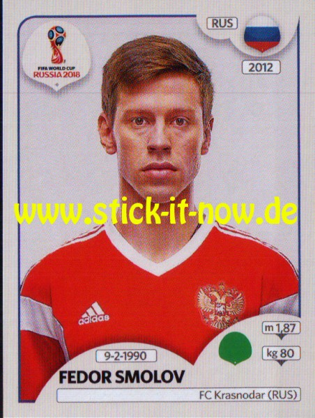 Panini WM 2018 "Sticker" - Fedor Smolov - Russland