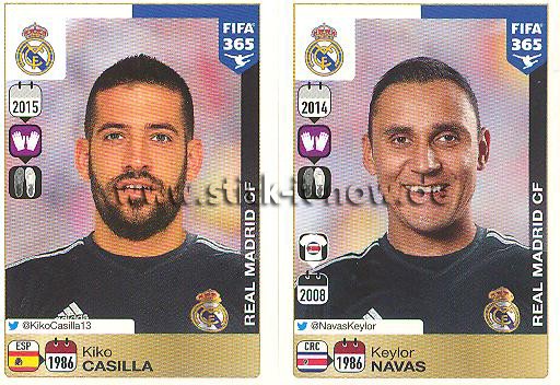 Panini FIFA 365 Sticker - Nr. 372 - 373