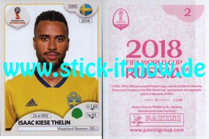 Panini WM 2018 Russland "Sticker" INT/Edition - Nr. 476