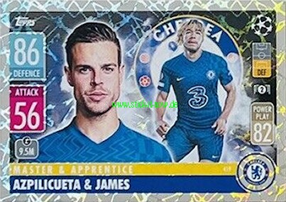 Match Attax Champions League 2021/22 - Nr. 419 (Master & Apperntice)