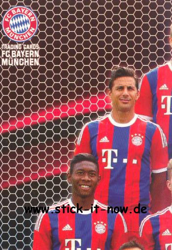 PANINI - FC BAYERN MÜNCHEN TRADING CARDS 2015 - Nr. 69