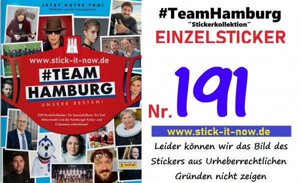 #TeamHamburg "Sticker" (2021) - Nr. 191