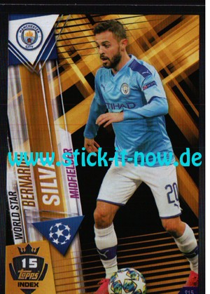 Topps Match Attax 101 (2020) - Nr. W15 (Stickerkarte S15)