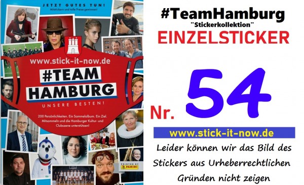 #TeamHamburg "Sticker" (2021) - Nr. 54
