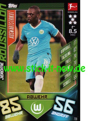 Topps Match Attax Bundesliga 2019/20 "Extra" - Nr. 738