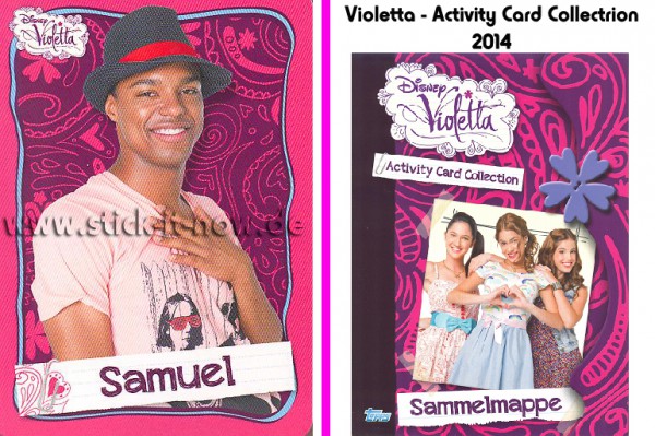 Disney Violetta - Activity Cards (2014) - Nr. 22
