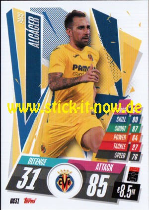 Match Attax Champions League 2020/21 "Update" - Nr. UC 31