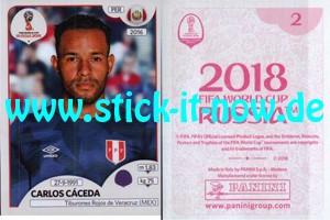 Panini WM 2018 Russland "Sticker" INT/Edition - Nr. 223