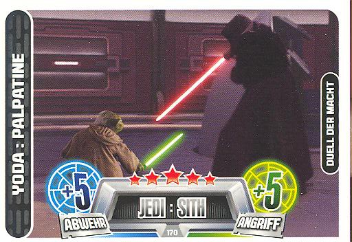 Force Attax Movie Collection - Serie 2 - YODA : PALPATINE - Nr. 170