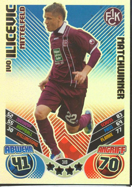 Ivo Ilicevic - Matchwinner - Match Attax 11/12