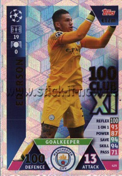 Match Attax Champions League 18/19 - Nr. 429 ( CLUB 100 XL )