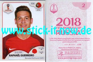 Panini WM 2018 Russland "Sticker" INT/Edition - Nr. 108