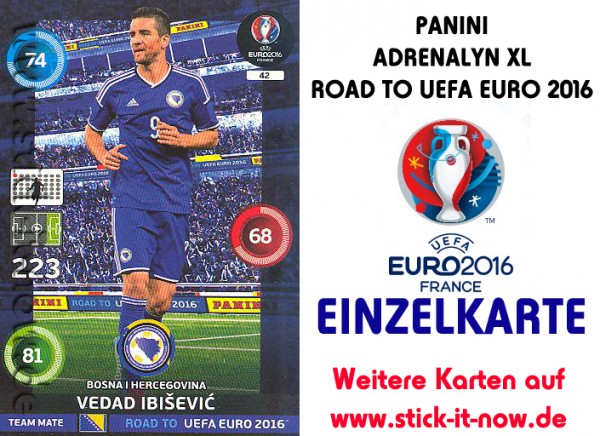 Adrenalyn XL - Road to UEFA Euro 2016 France - Nr. 42