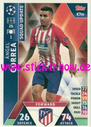 Match Attax CL 18/19 "Road to Madrid" - Nr. 7