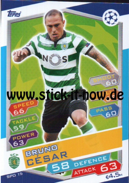 Match Attax Champions League 16/17 - Nr. SPO 15